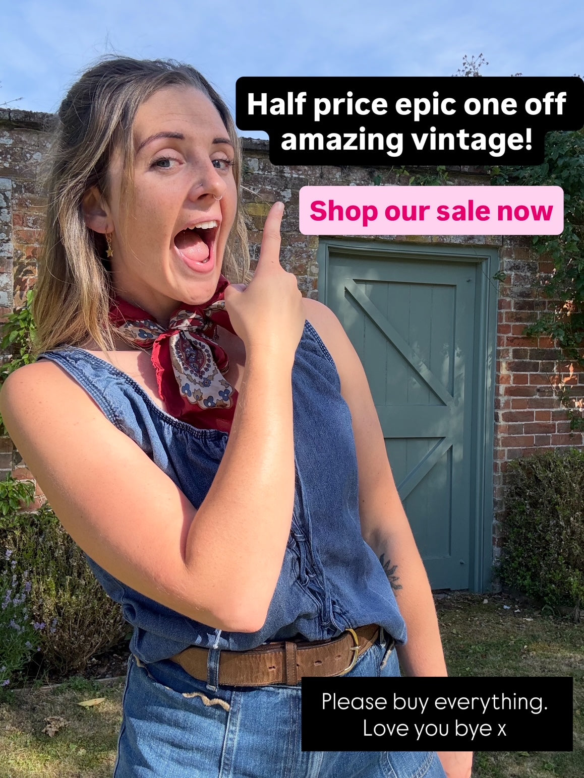 HALF PRICE SALE