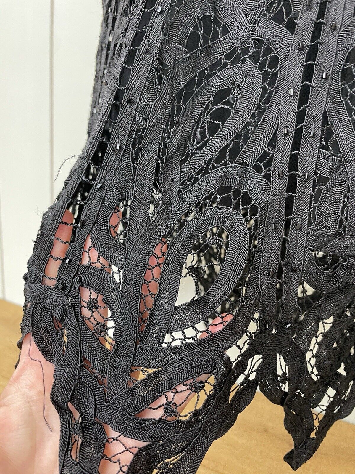 Vintage 90s Size XS 6-8 Black Lace Beaded Party Dress R&M Richards Toad Clothing Vintage 90s Size XS 6-8 Black Lace Beaded Party Dress R&M Richards Toad Clothing