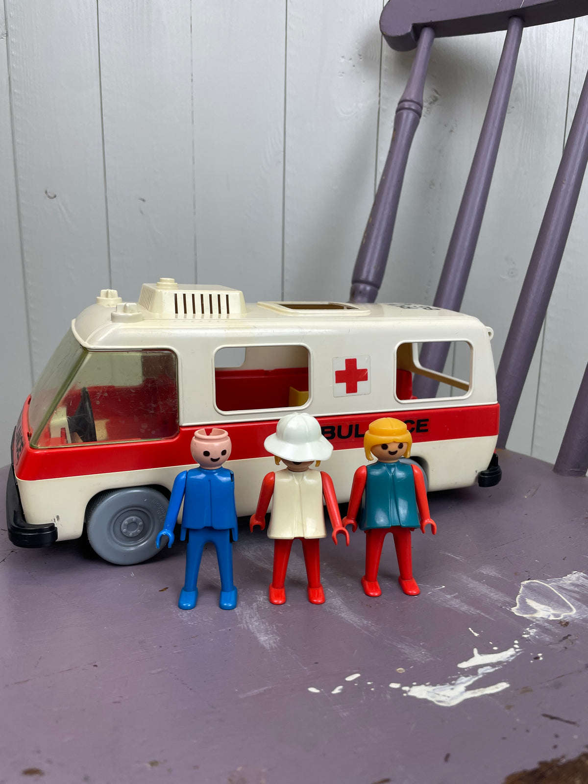 Vintage 1977 Playmobil Ambulance