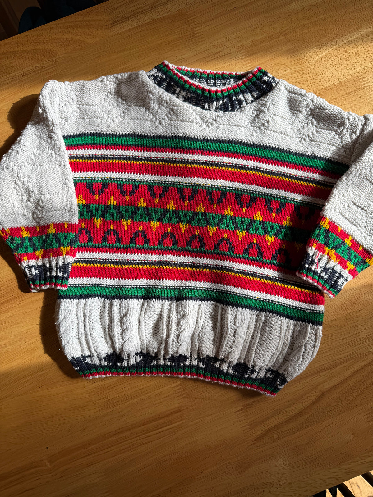 Vintage Next Age 2-4 Years Kids Knit Jumper