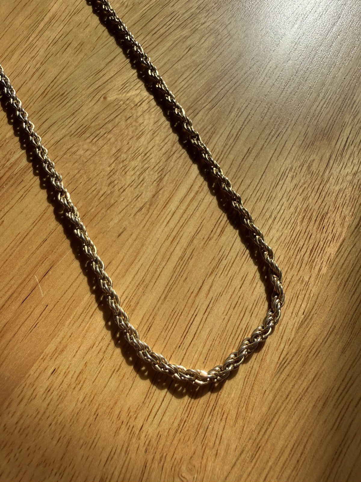Vintage Gold Chain Necklace