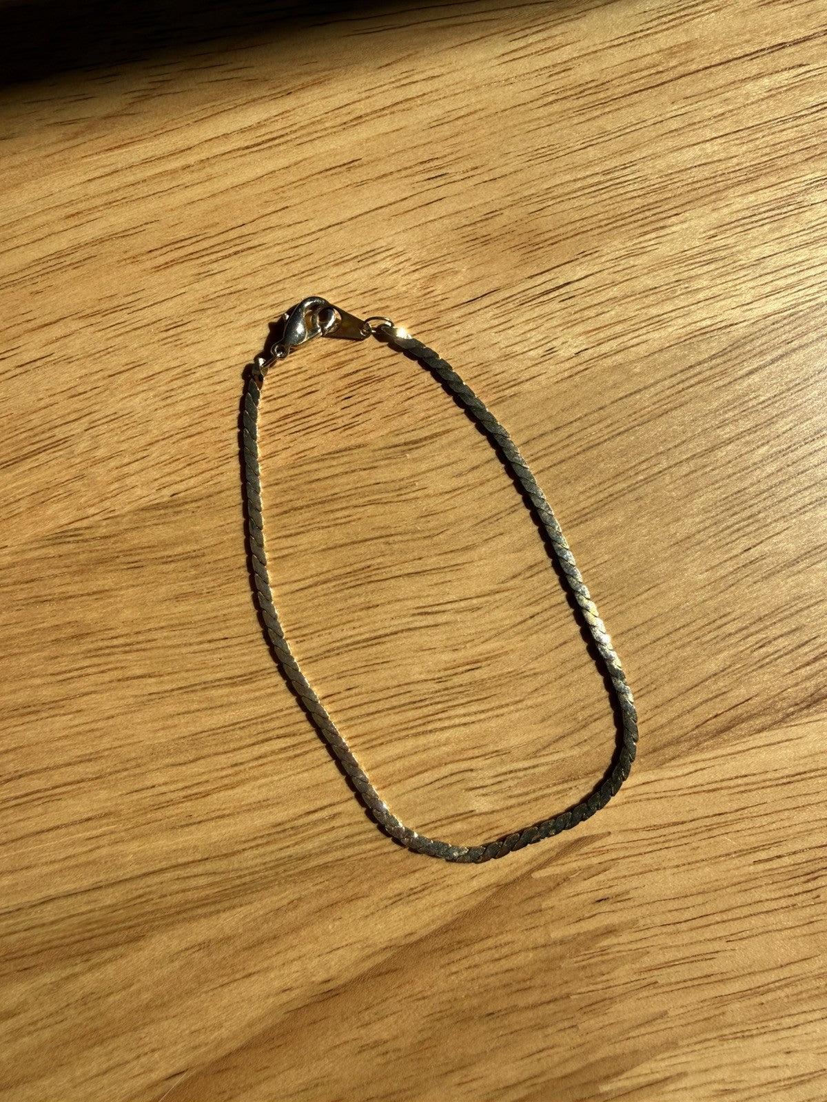 Vintage Gold Chain Bracelet