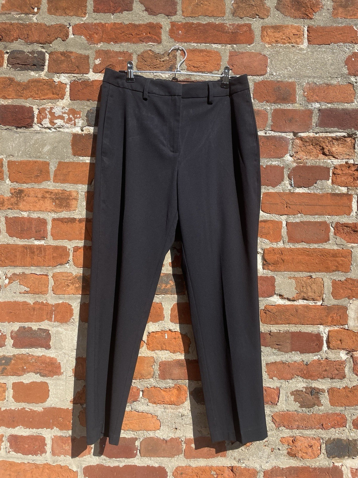 Size 10 Short Black Tailored Smart Trousers M&S Collection